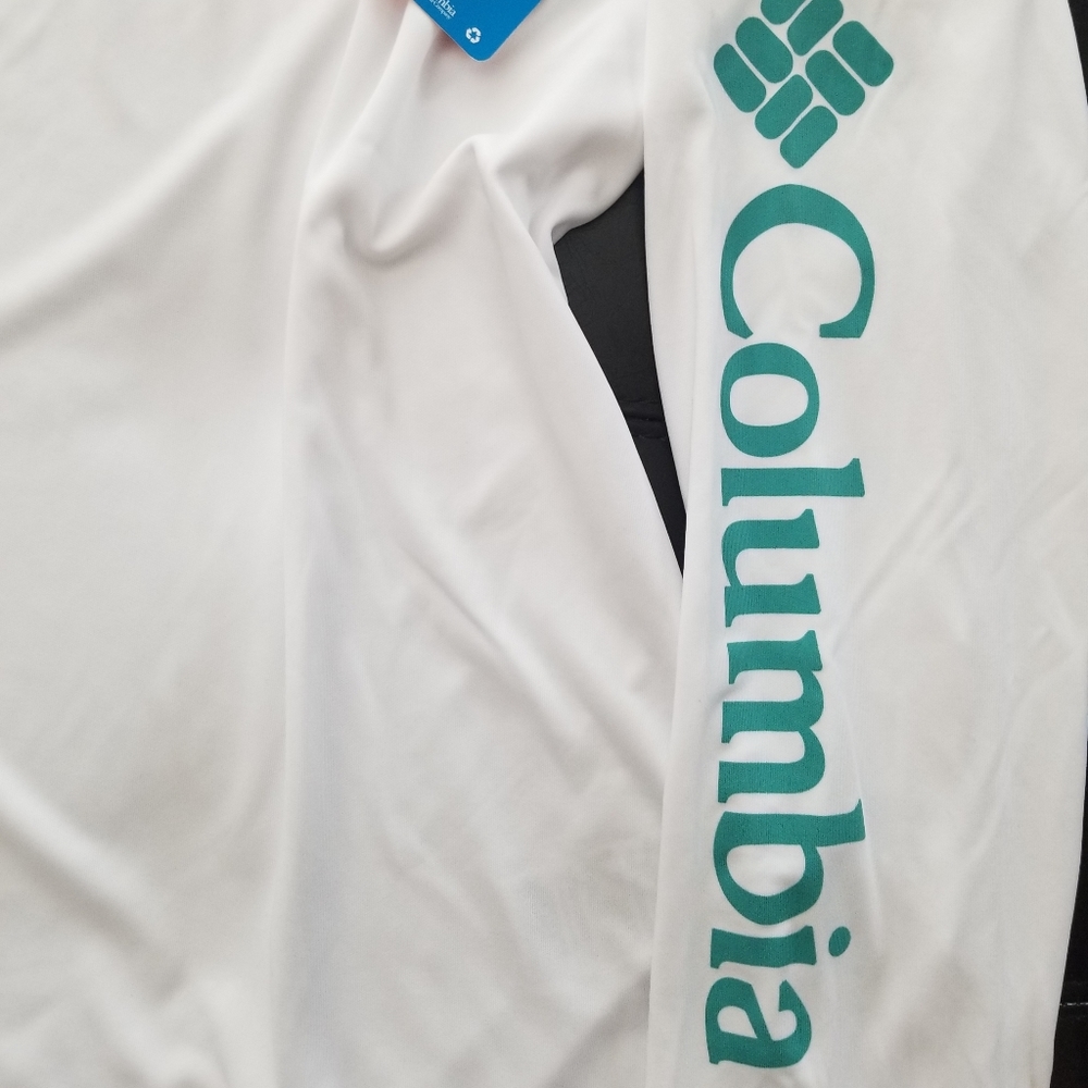 ❗Columbia White Rapid Creek V-Neck Hoodie Large❗ - Picture 2 of 5